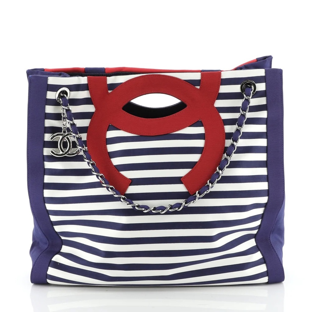 CHANEL Cruise 2010 Marinière Large Tote - Picture 3 of 8